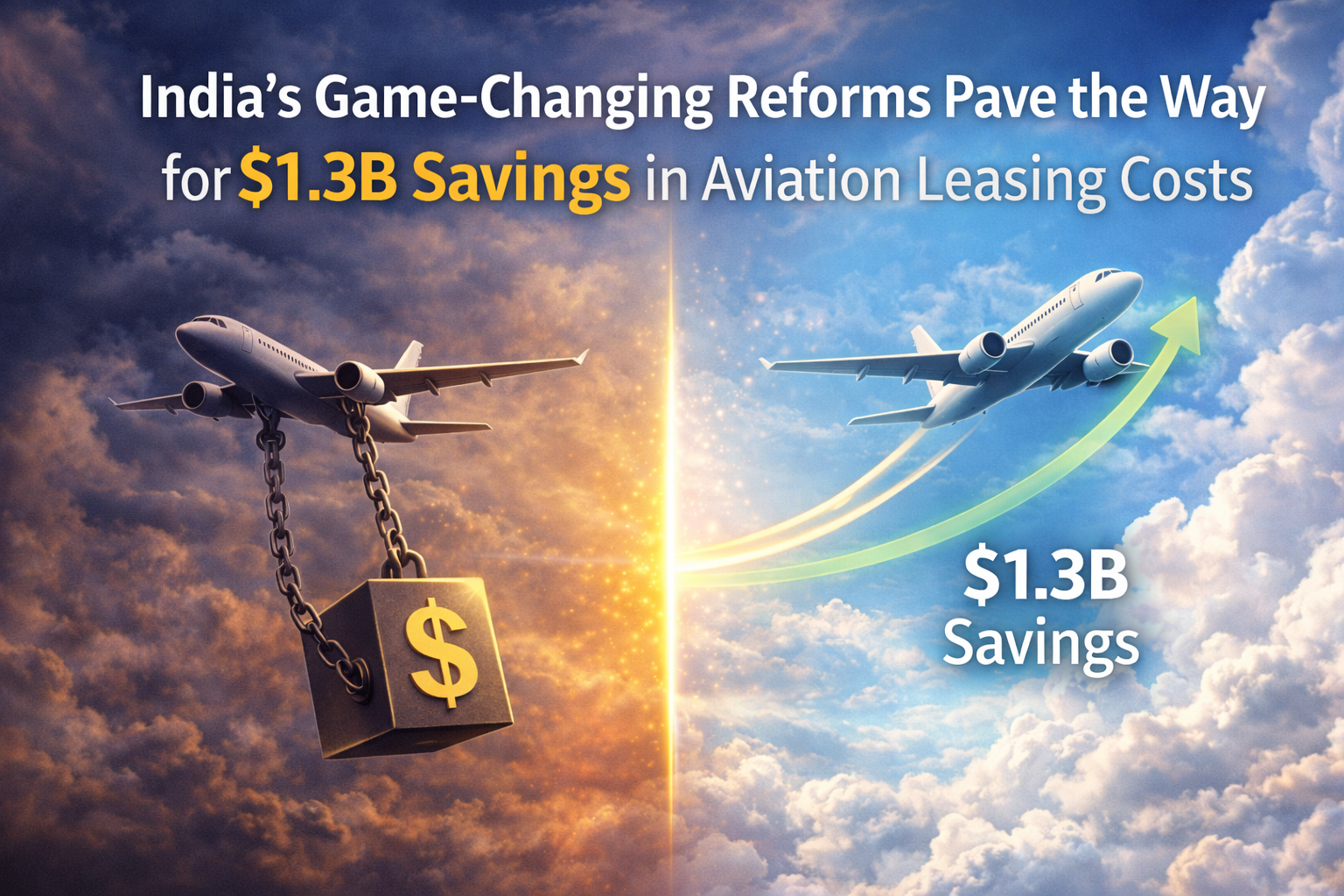 India's Game-Changing Reforms Pave the Way for $1.3 Bn Savings in Aviation Leasing Costs